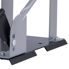 Load image into Gallery viewer, Motorcycle Wheel Chock 17" - 21" Tires Bike Stand Lift Mount Trailer -Silver
