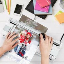 Load image into Gallery viewer, 13" Hot and Cold Paper Trimmer with Corner Rounder and 25 Pouches-White
