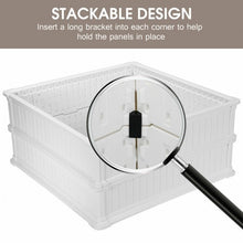 Load image into Gallery viewer, 48.5" Raised Garden Bed Planter for Flower Vegetables Patio-White
