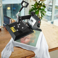 Load image into Gallery viewer, 12" x 10" Heat Press Machine Swing-Away Digital Transfer Sublimation T-Shirt

