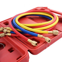 Load image into Gallery viewer, A/C Manifold Gauge Set R134A Refrigeration Kit Brass Auto Serivice Kit
