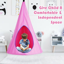 Load image into Gallery viewer, 40" Kids Nest Swing Hanging Seat Hammock -Pink
