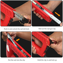 Load image into Gallery viewer, Electric Staple Gun Kit 2-in-1 Brad Nailer

