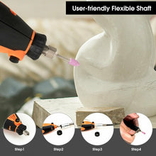 Load image into Gallery viewer, Electric Rotary Tool Kit Variable Speed 140 Pcs Accessories
