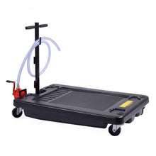 Load image into Gallery viewer, 8' Hose 17 Gallon Low Profile Portable Oil Drain
