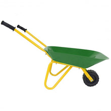 Load image into Gallery viewer, Outdoor Garden Backyard Play Toy Kids Metal Wheelbarrow-Green
