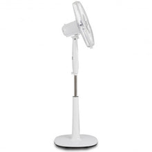 Load image into Gallery viewer, Fantask 16" 3 Speed Double Blades Oscillating Pedestal Fan-White
