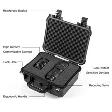 Load image into Gallery viewer, Weatherproof Shockproof Camera Lens Box w/ Customizable Foam
