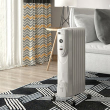 Load image into Gallery viewer, 1500W 7-Fin Portable Electric Oil Filled Radiator Heater
