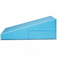 Load image into Gallery viewer, Incline Wedge Fitness Skill Tumbling Gymnastics Mat-Blue
