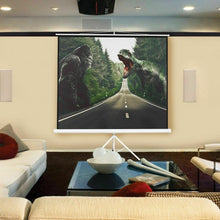 Load image into Gallery viewer, 100" 70 x 70 Portable Square Tripod Screen Projection Projector
