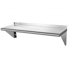 Load image into Gallery viewer, 12" � 36" Stainless Steel NSF Commercial Wall Mount Shelf - Kitchen &amp; Restaurant
