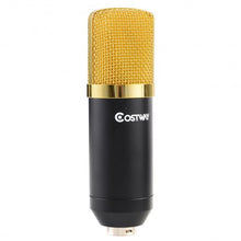 Load image into Gallery viewer, Professional Audio Condenser Microphone w/ Shock Mount
