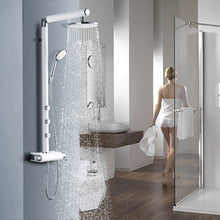 Load image into Gallery viewer, 48" Aluminium Alloy Shower Column w/ Hand &amp; Head Shower
