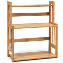 Load image into Gallery viewer, 3-tier Bamboo Spice Rack with Adjustable Shelf
