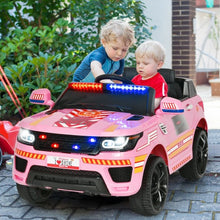 Load image into Gallery viewer, 12V Kids Electric Bluetooth Ride On Car with Remote Control-Pink
