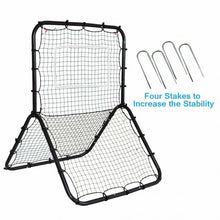 Load image into Gallery viewer, Baseball Softball Rebounder Throw Pitch Back Training Net
