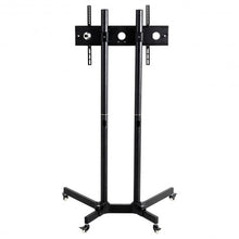Load image into Gallery viewer, Plasma Screen TV Cart Stand w/ Wheels Mobile Fits
