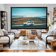Load image into Gallery viewer, 100" Standing Portable Fast Folding Projector Screen w/ Carry Bag
