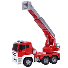 Load image into Gallery viewer, 1/18 5CH Remote Control Rescue Fire Engine Truck w/ Ladder
