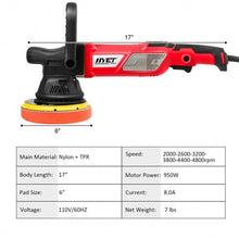 Load image into Gallery viewer, 6" Variable Speed Dual Action Polisher Random Orbital Kit
