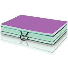 Load image into Gallery viewer, 4' x 8' x 2" Portable Gymnastics Mat Folding Exercise Mat
