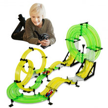 Load image into Gallery viewer, Autoflier Kids RC Rail Car Race Track Set
