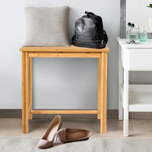 Load image into Gallery viewer, 18" Shower Bench Bamboo Bath Spa Seat
