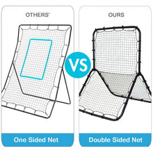 Load image into Gallery viewer, Baseball Softball Rebounder Throw Pitch Back Training Net
