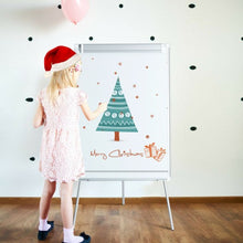 Load image into Gallery viewer, 40" x 28" Dry Erase Height Adjustable Tripod White Board Easel
