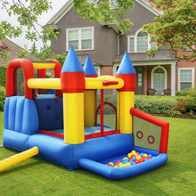 Load image into Gallery viewer, Inflatable Bounce House with Balls &amp; 780W Blower
