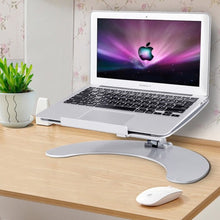Load image into Gallery viewer, Portable Aluminum Laptop MacBook Cooling Stand
