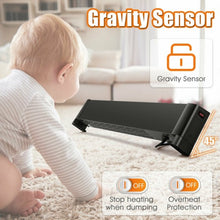 Load image into Gallery viewer, 1500W Baseboard Hardwire Electric Heater Fast Heating with Remote Control Timer
