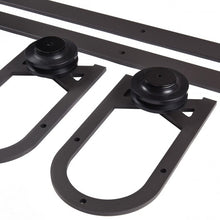 Load image into Gallery viewer, 6Ft Steel Sliding Barn Wood Door Hardware Set
