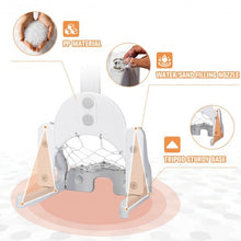 Load image into Gallery viewer, 3 in 1 Kids Basketball Hoop Set with Balls-White
