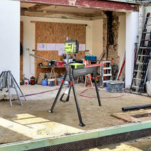 Load image into Gallery viewer, 660LBS Portable Clamping Sawhorse Work Bench
