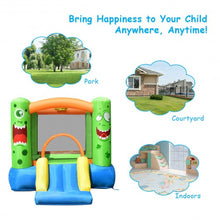 Load image into Gallery viewer, Inflatable Castle Bounce House Jumper Kids Playhouse with Slider
