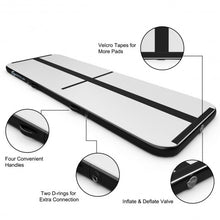 Load image into Gallery viewer, 13 Feet Air Track Inflatable Gymnastics Tumbling Mat with Pump -Black
