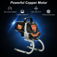 Load image into Gallery viewer, 1100 W Airless High Pressure Paint Sprayer Spraying Gun

