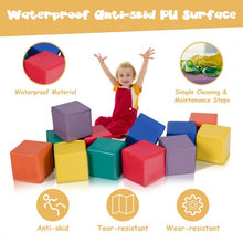 Load image into Gallery viewer, 12-Piece 5.5" Soft Colorful Foam Building Blocks
