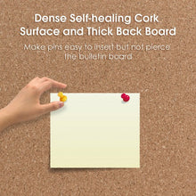 Load image into Gallery viewer, 44" x 32" Cork Notice Pin Board  with Aluminium Frame-2 Pack
