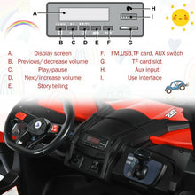 Load image into Gallery viewer, 12 V Electric Kids Ride-On Car 2-Seater SUV Off-Road UTV with Remote-Red
