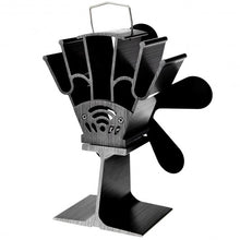 Load image into Gallery viewer, 5 Blades Fuel Saving Stove Fan
