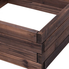 Load image into Gallery viewer, Square Raised Garden Bed Flower Vegetables Seeds Planter
