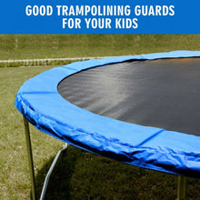 Load image into Gallery viewer, Blue Safety Round Spring Pad Replacement Cover for 15' Trampoline
