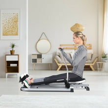 Load image into Gallery viewer, Exercise Adjustable Double Hydraulic Resistance Rowing Machine
