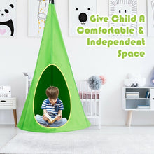 Load image into Gallery viewer, 32" Kids Nest Swing Hanging Seat Hammock-Green
