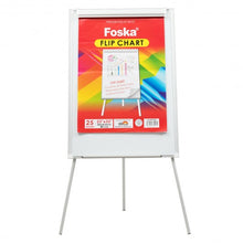 Load image into Gallery viewer, 40" x 28" Dry Erase Height Adjustable Tripod White Board Easel

