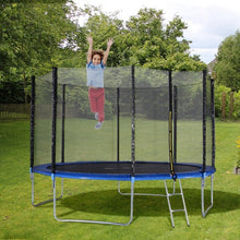 Load image into Gallery viewer, 12' Trampoline with Enclosure Net Spring Pad &amp; Ladder
