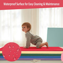 Load image into Gallery viewer, 2-Inch Toddler Thick Rainbow Rest Nap Mats 5-Pack
